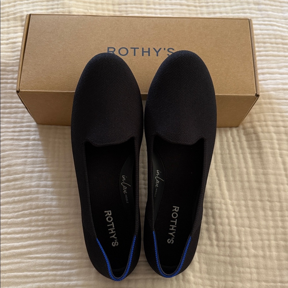 NIB! Rothy's Black loafers